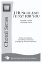 I Hunger and Thirst for You SATB choral sheet music cover